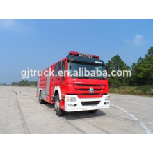 Sinotruk HOWO 4X4 camion de pompier / camion de pompier / camion de lutte contre l&#39;incendie / mousse camion de pompiers / eau camion de pompier / pompier camion de pompier